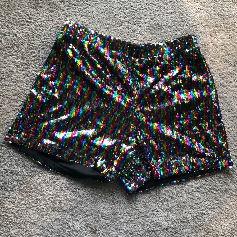 Rainbow 🌈 Disco Shorts